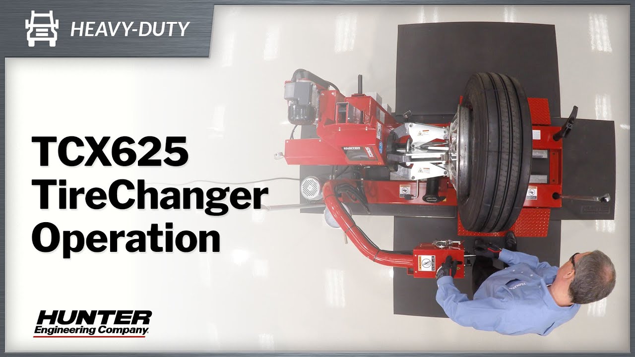 TCX625 Heavy Duty Tire Operation - Hunter Engineering