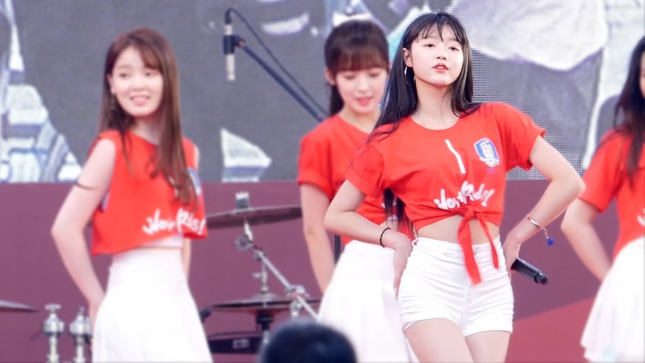 180618 유아 YooA 직캠 Fancam : 오마이걸 Oh My Girl : 윈디데이 Windy Day : 월드컵응원전 광화문광장