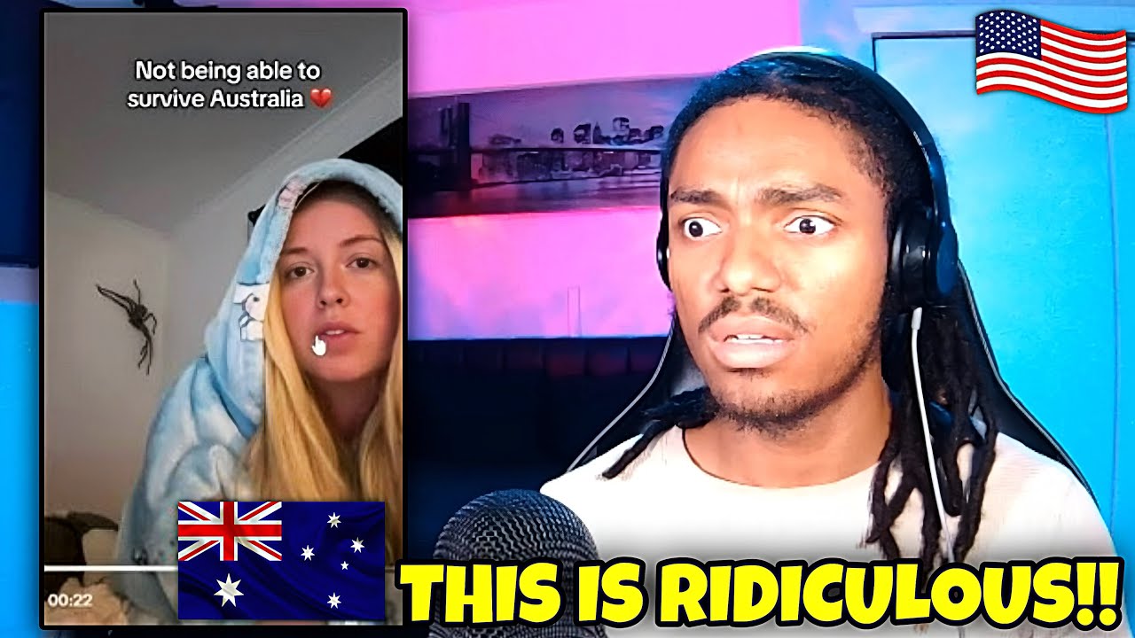 AMERICAN REACTS to TikTok's Only Aussies Will Understand