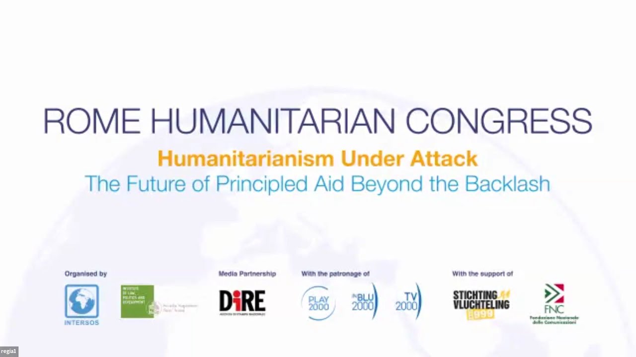 Rome Humanitarian Congress - Part 2