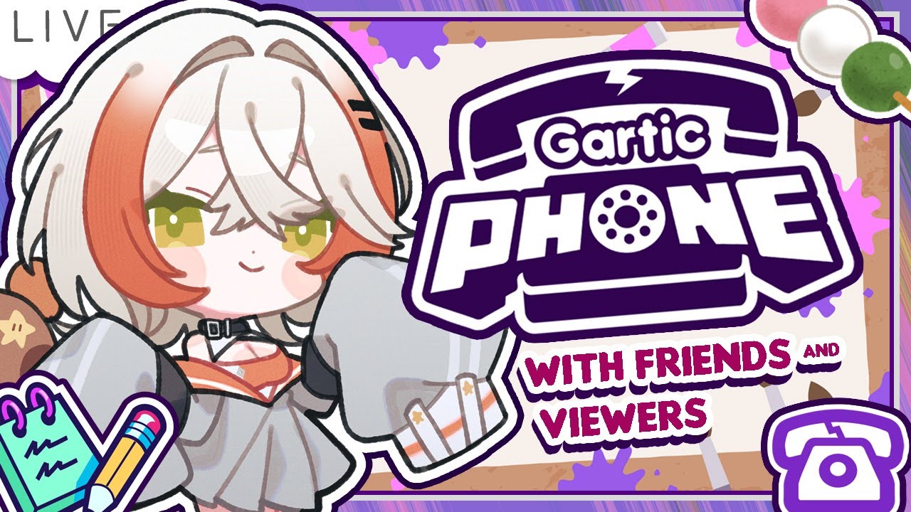 【600 FOLLOWERS CELEBRATION】 Thank you so much ♡ 【GARTIC PHONE】