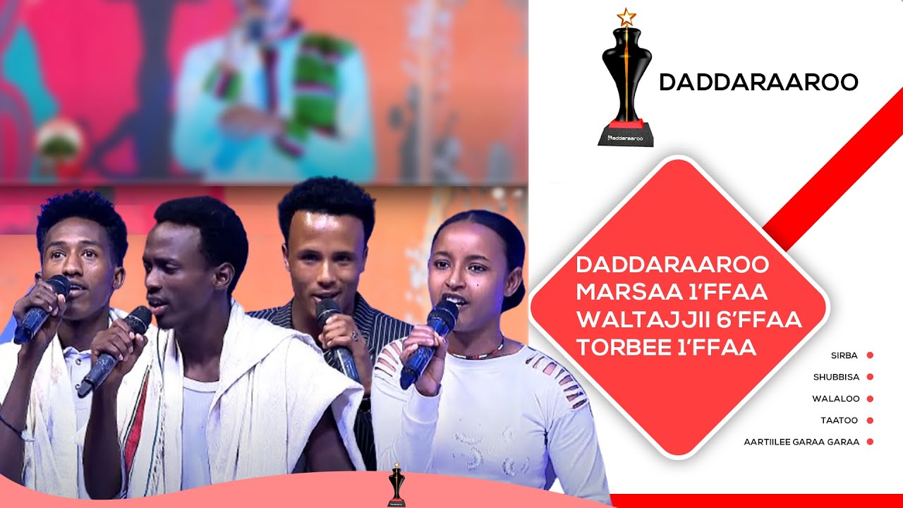 Daddaraaroo marsaa 1ffaa waltajjii 6ffaa torbee 1ffaa