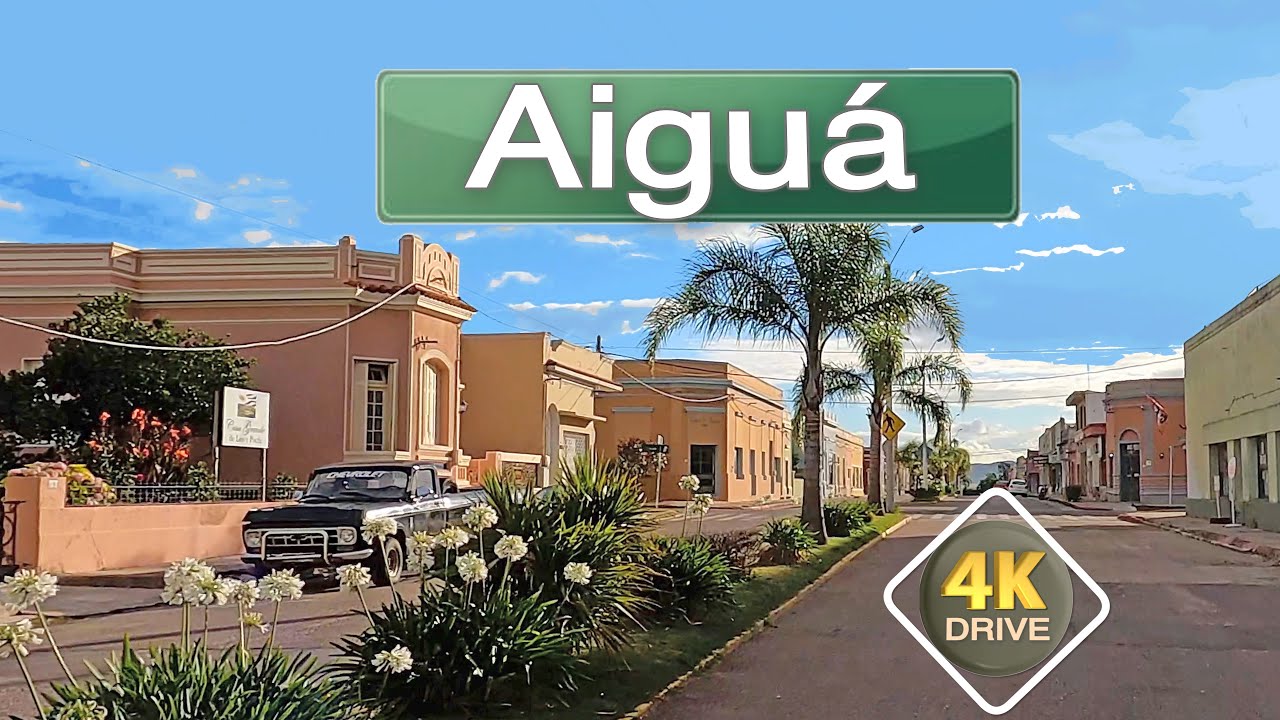 4K DRIVE AIGUA Uruguay 4k video UY driving HDR Travel vlog