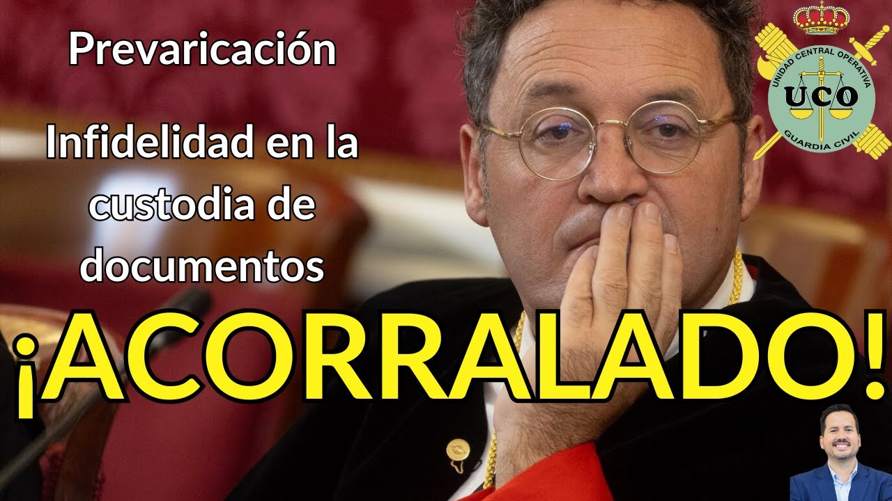 🚨🚨🚨 ¡ACORRALADO! Dos delitos más del fiscal general del Estado