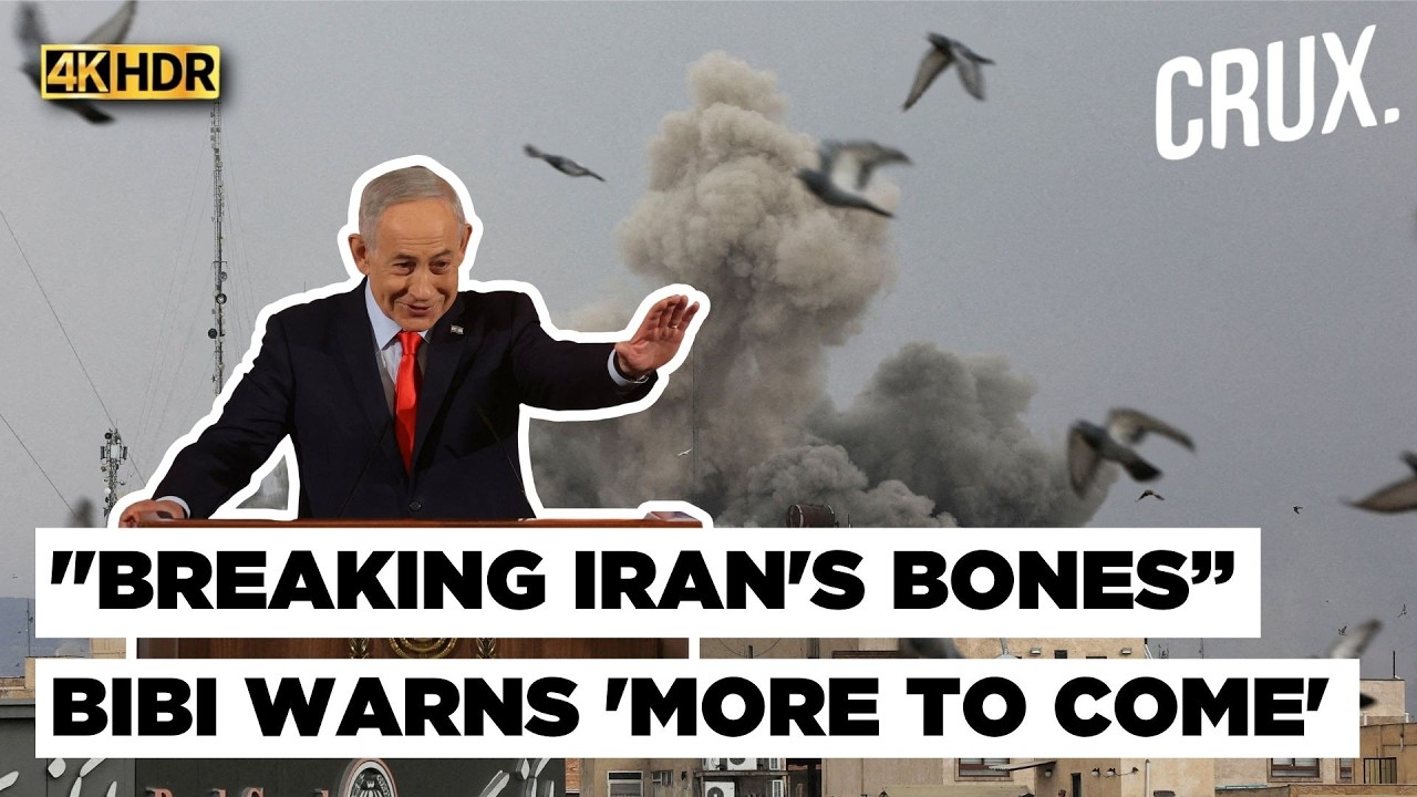 “Breaking Their Bones..” Netanyahu ‘Emerges’ Amid Death Rumours, Warns of More Strikes on Iran | 4K