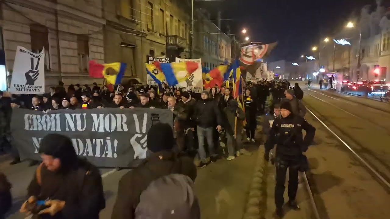 Marșul Eroilor Timișoara 1989 - 2025 - Ma. 16.12. 2025 - 36 Ani - Video Călătorul Bănățean  P.1