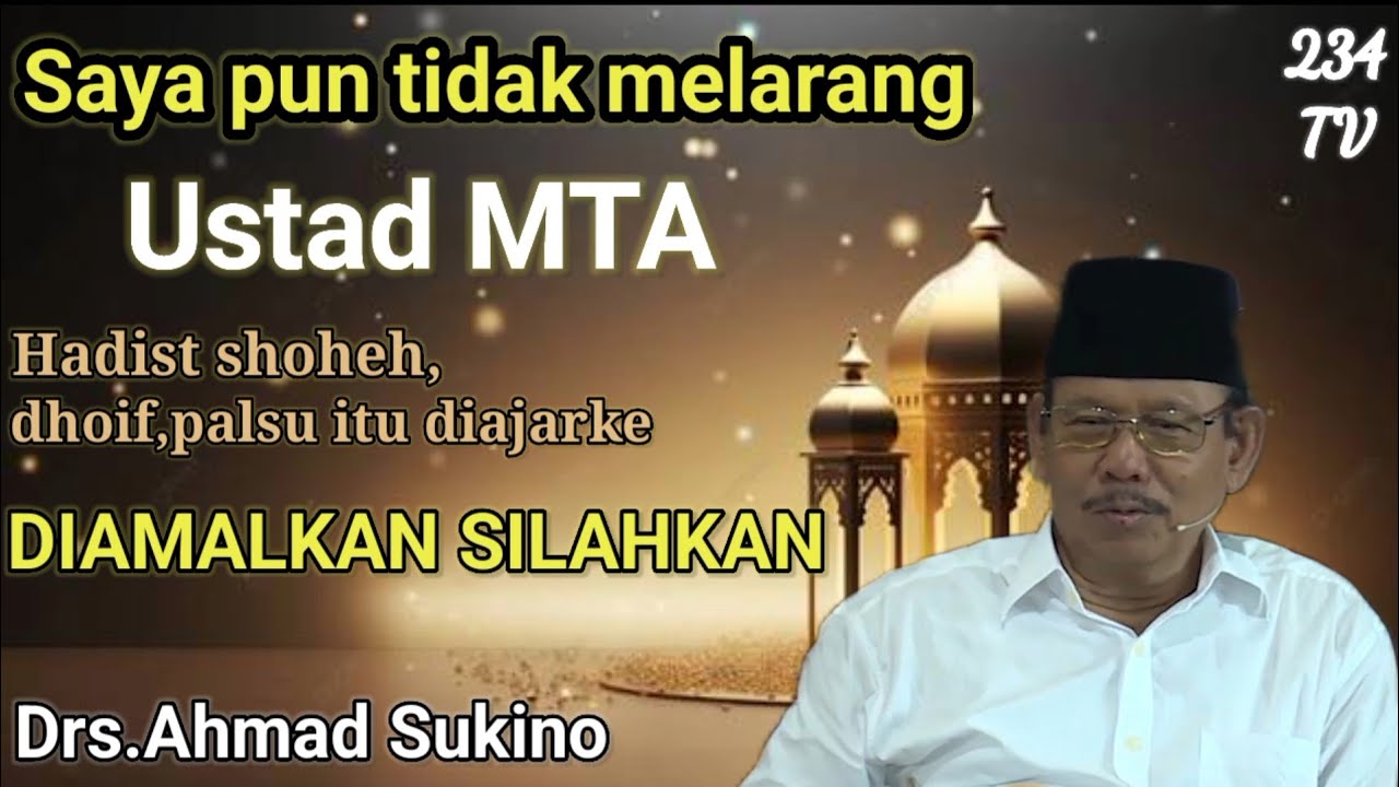 Memahami Amalan Hadist Palsu dalam Pegangan Hidup | Jihad Pagi MTA