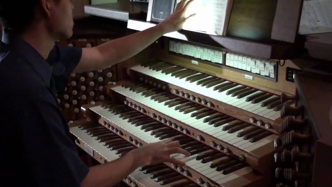 HD Exultate, Jubilate, K. 165 Allelujah - Mozart - John Hong - Organ Solo