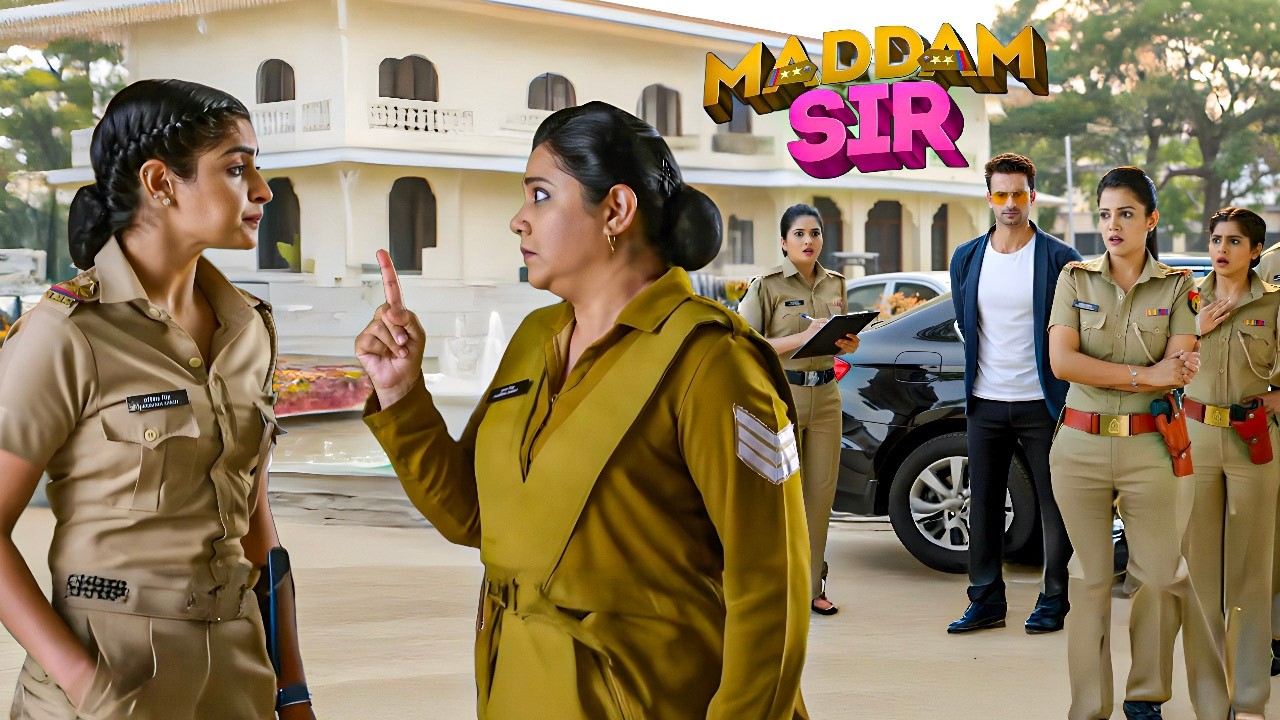 चालान काटते समय करिश्मा की पुष्प से  हुई बहस || MADAM SIR || NEW EPISODE ||