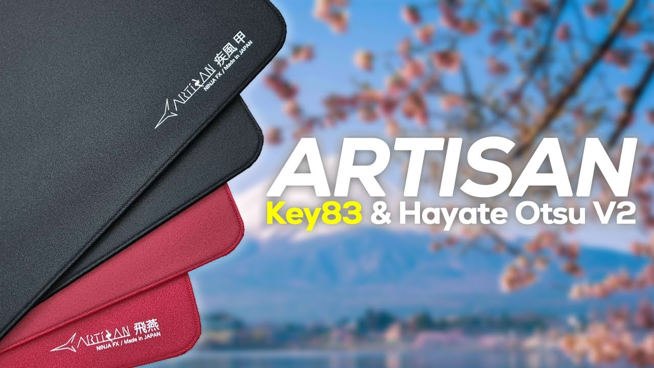 НОВЫЕ КОВРИКИ ДЛЯ МЫШИ ARTISAN | Обзор Key83 (Роккаку) и Хаяте Оцу V2