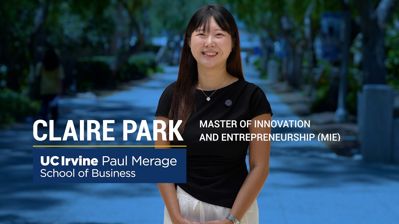 Master's Degree Testimonials - Claire: Master of Innovation and Entrepreneurship (MIE)