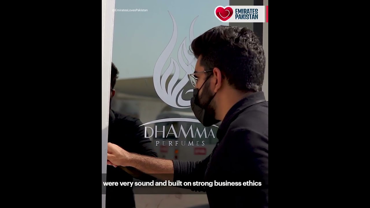 A perfume empire built by a Pakistani in the Emirates. || Dhamma perfume by Abdul Mateen Dhamma.||