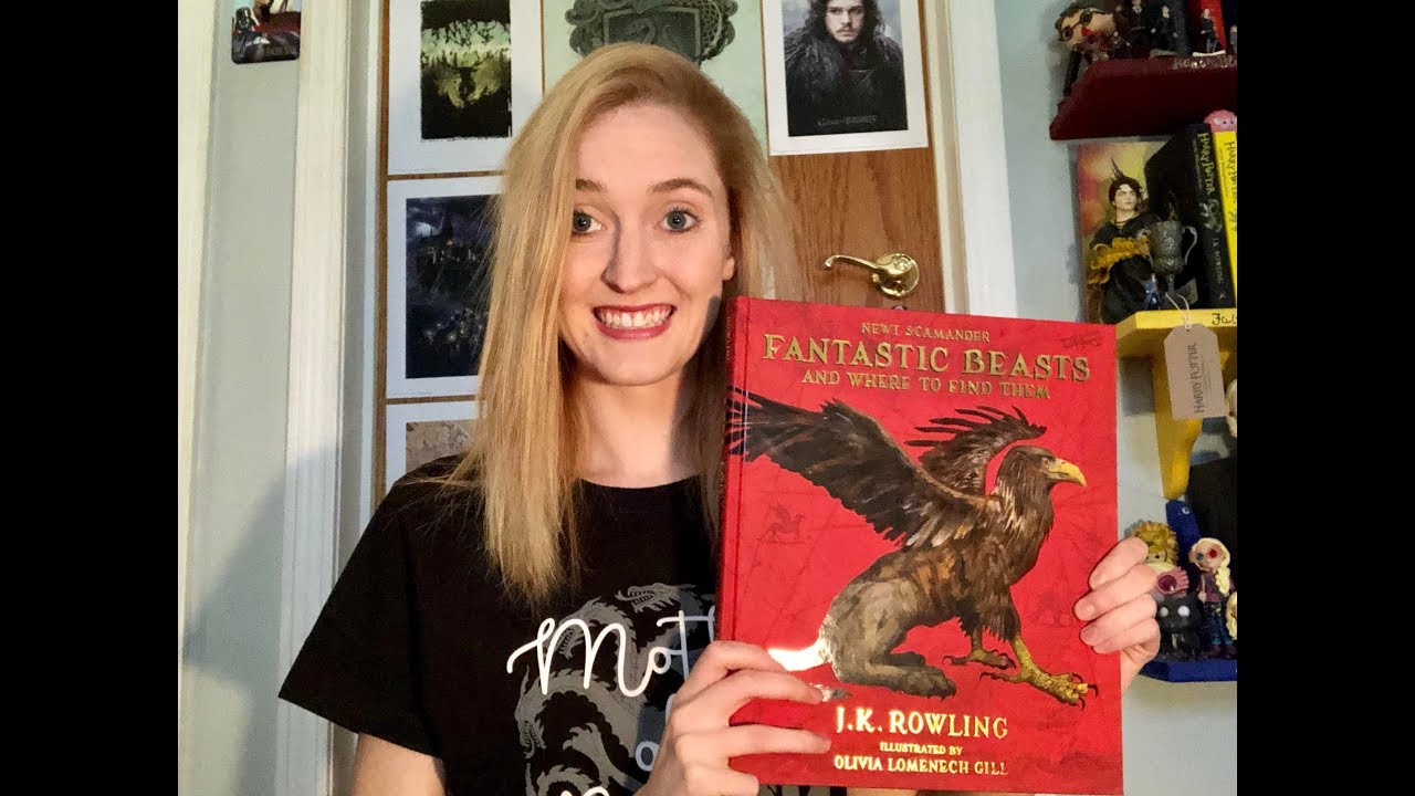 Fantastic Beasts and Where to Find Them Illustrated Edition Look Through