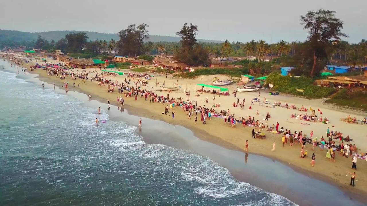 Arambol, North Goa - Harmal beach before the susnet