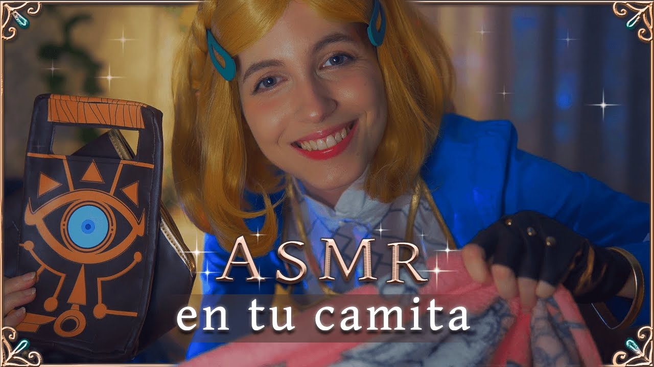 ASMR ZELDA te cura en tu CAMITA 🏰【Atención Personal】RP