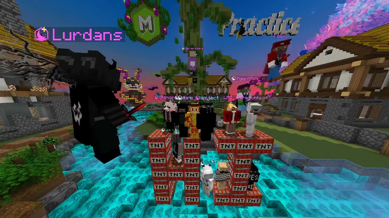 Minemen spawn griefed by TehNeon