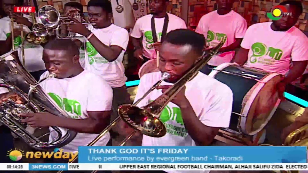 Live performance by Evergreen Band - Takoradi