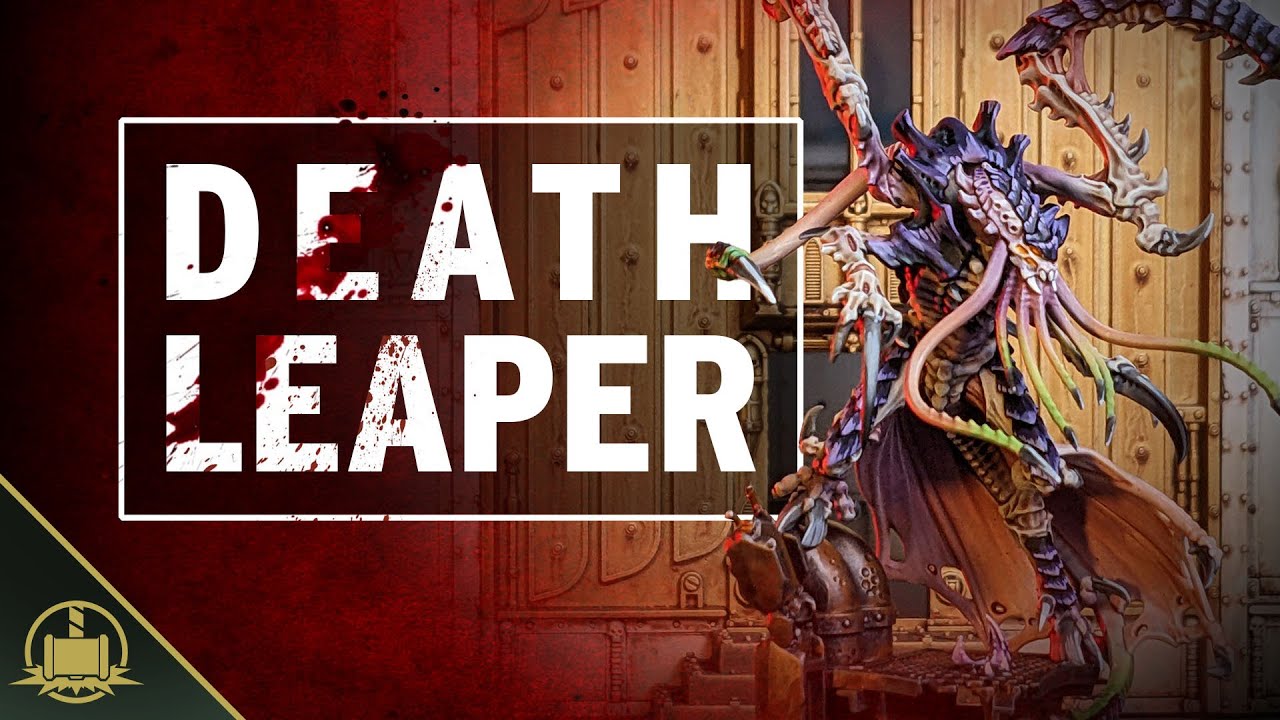 Painting Warhammer 40K: Deathleaper