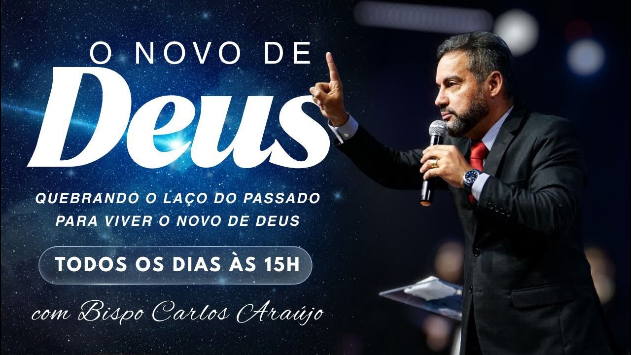 ORAÇÃO AO VIVO COM BISPO CARLOS ARAUJO