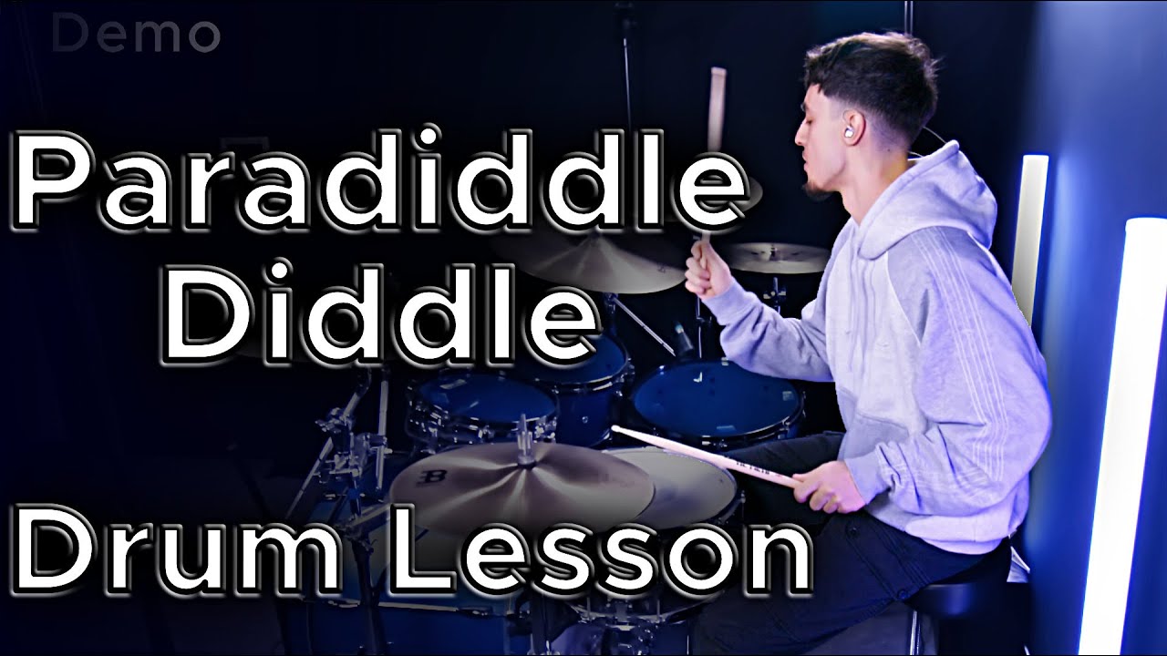 How To Play A Paradiddle-Diddle (Drum Lesson)