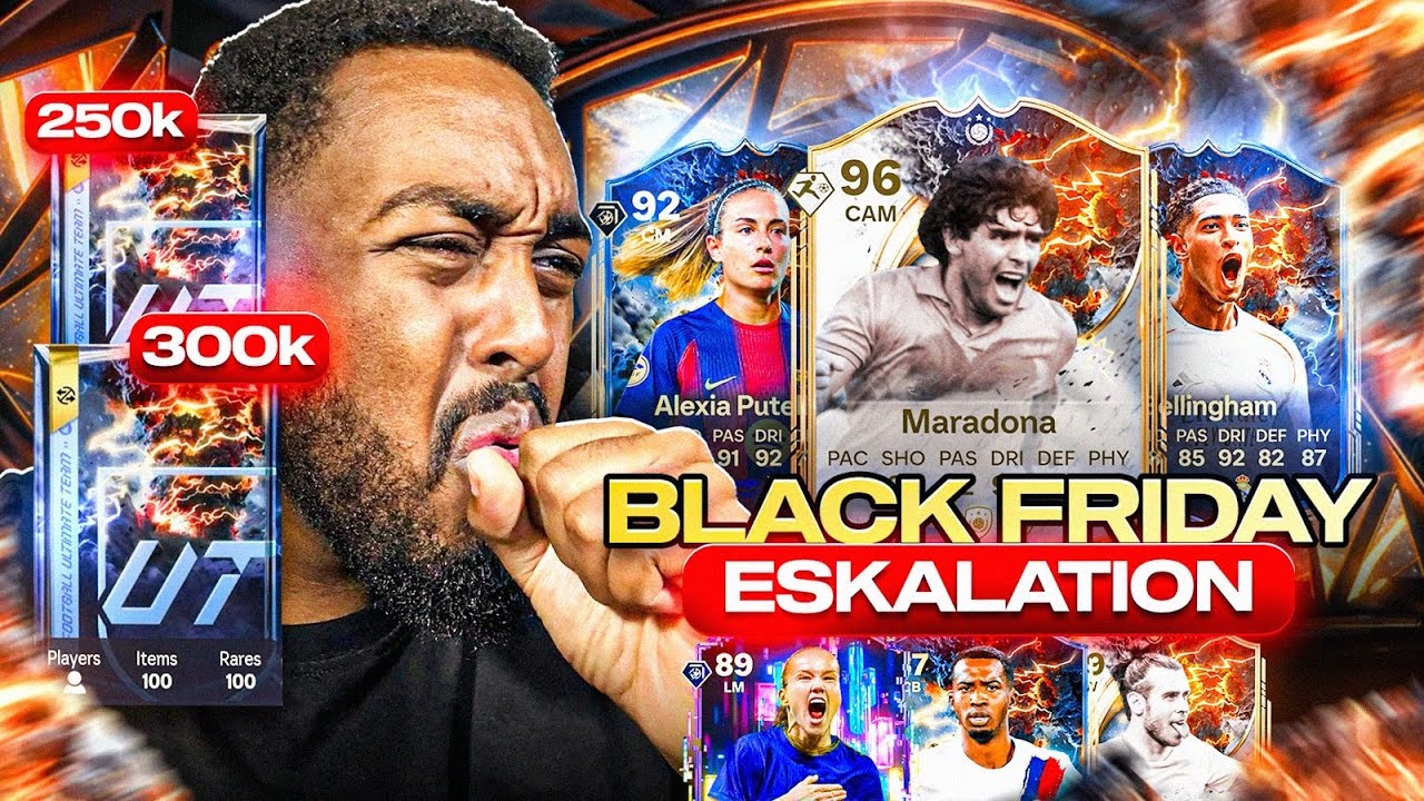 THUNDERSTRUCK ICON GEZOGEN🤩⚡️DER BESTE CONTENT in FC 26🚨XXL BLACK FRIDAY ESKALATION
