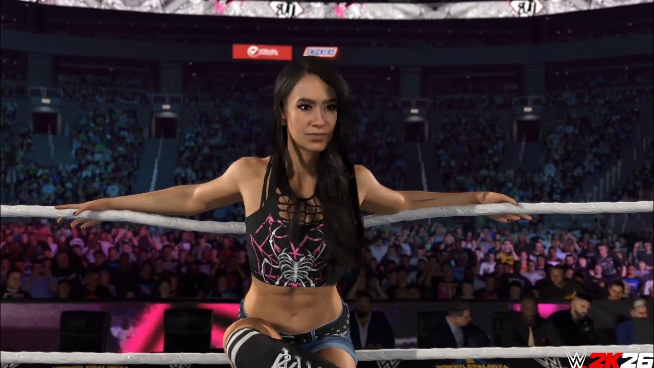 WWE 2K26 Aj Lee Full Entrance First Look 