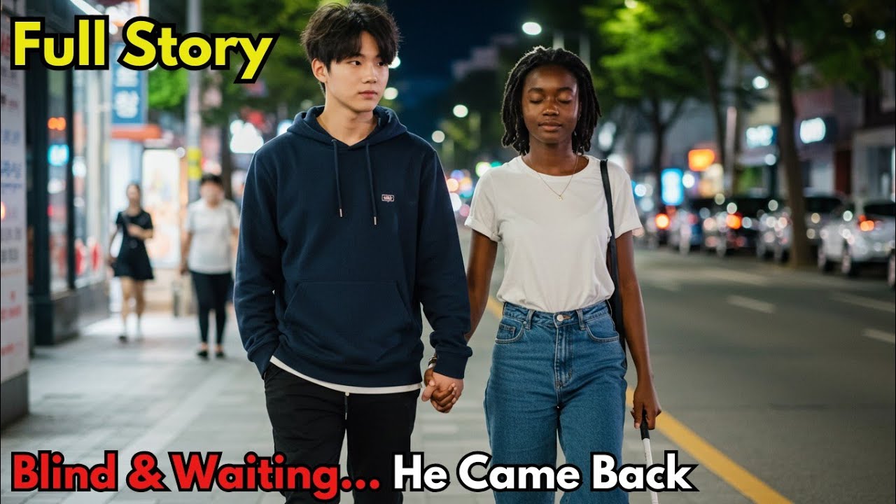 Blind Black Girl Fell in Love with a Korean Boy — Years Later, He Returned as a Doctor. 