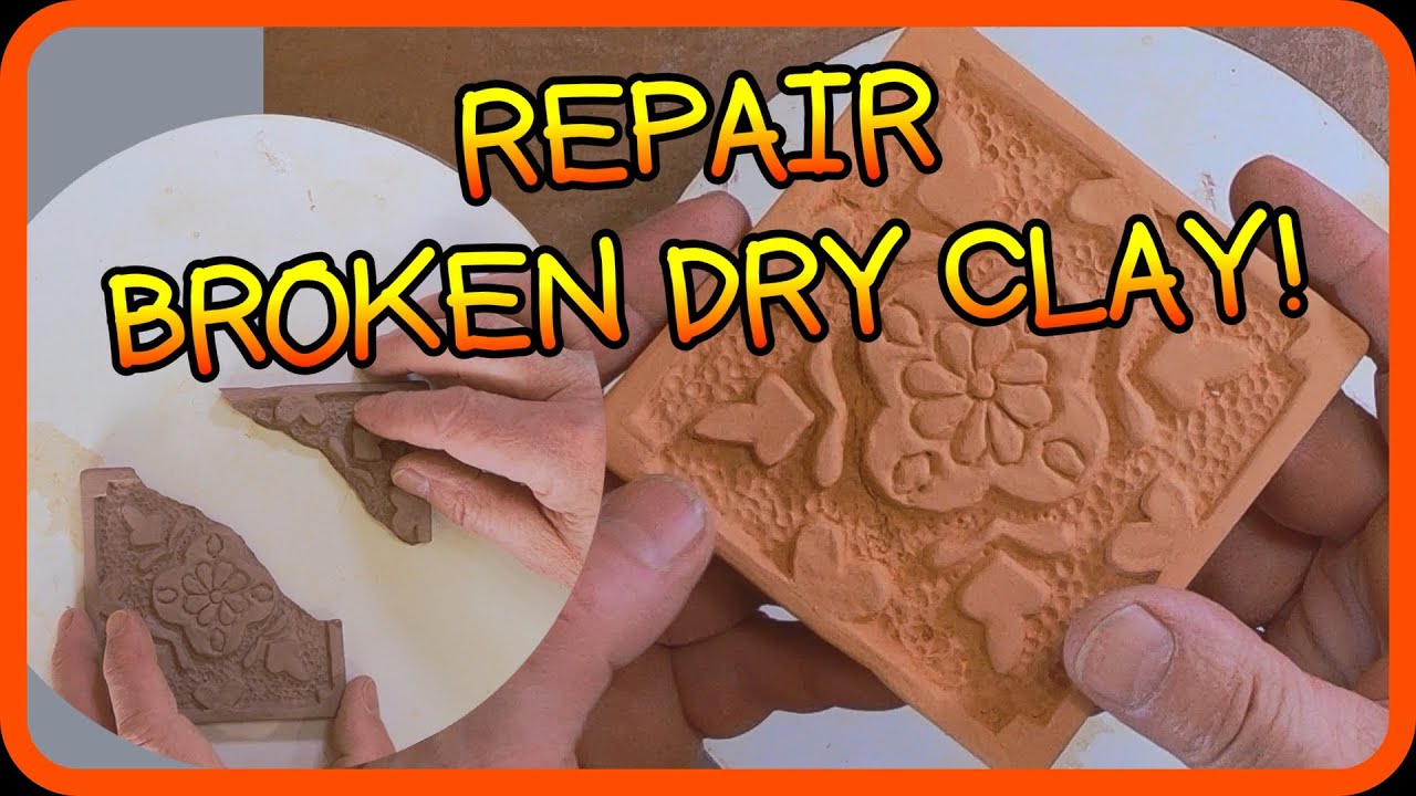 How To Fix Broken Dry Clay Using Vinegar And Paper Clay Slip