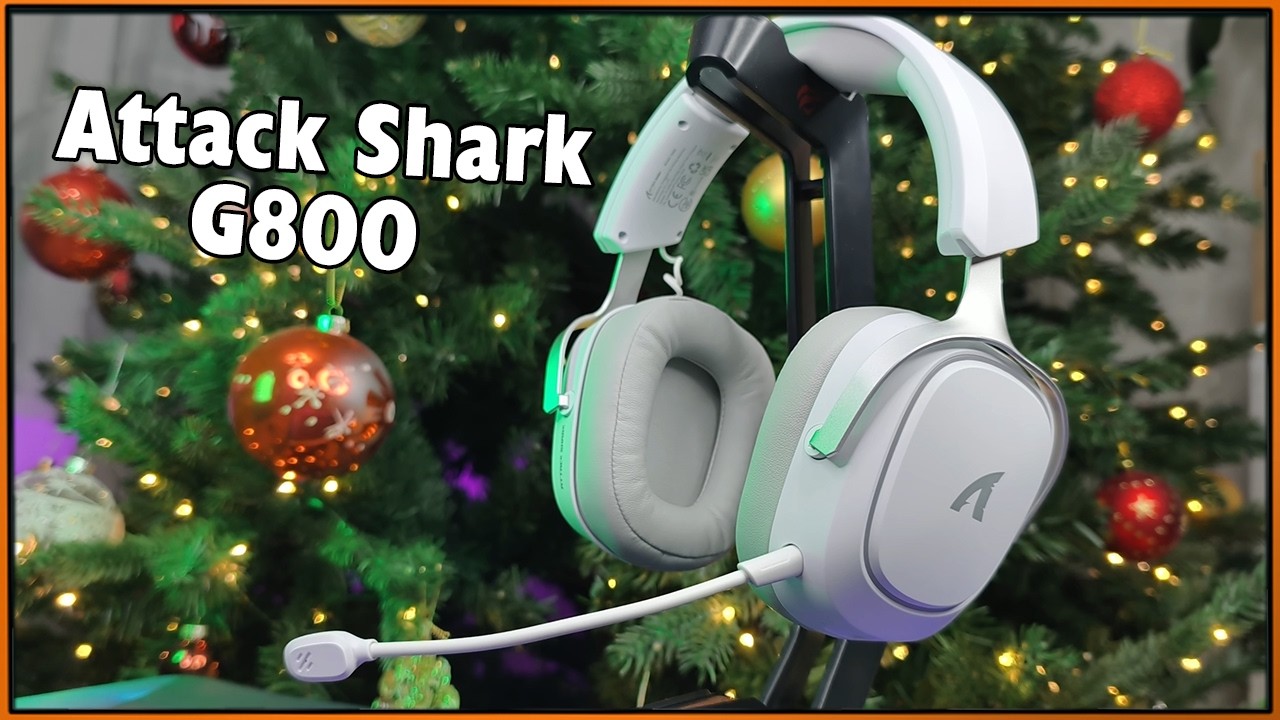 Неужели достойная РК-гарнитура дешевле 2000р?! Atatck Shark G800 #Наушники #AttackShark #Гарнитура