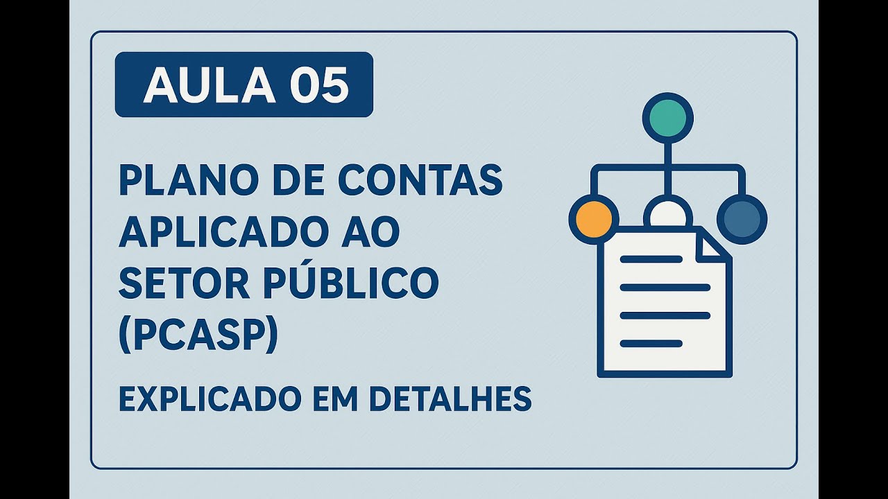 Aula 05 | Plano de Contas Aplicado ao Setor Público (PCASP) Explicado em Detalhes