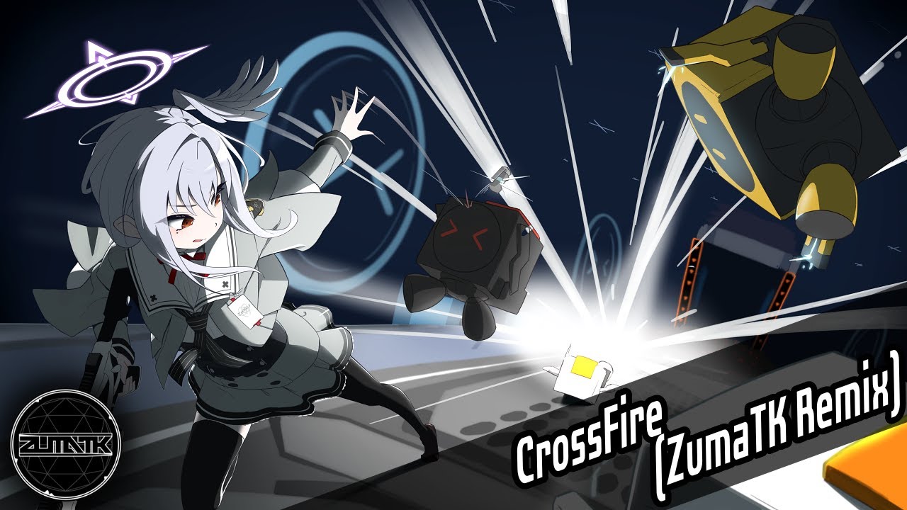 Blue Archive OST - CrossFire (ZumaTK Remix) [Hardcore]