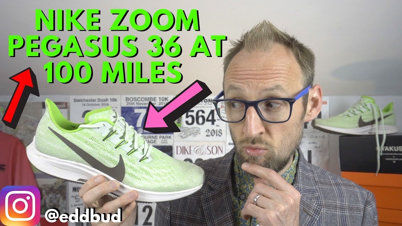 Nike Zoom Pegasus 36 at 100 miles | eddbud