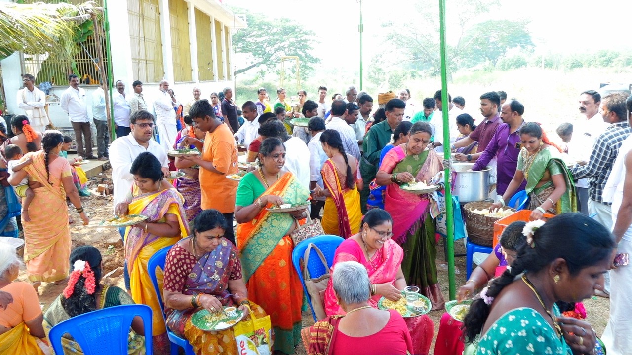 అన్నప్రసాద వితరణ | శ్రీ కామాక్షి అమ్మవారి ఆలయ వార్షికోత్సవం | కడప | 28-01-2026. #kadapa #kanchi