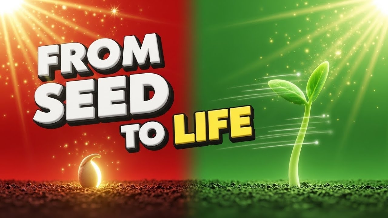 From Seed to Life ,Life Cycle of a Plant for Kids,tree of life,islamic cartoon,kids,
