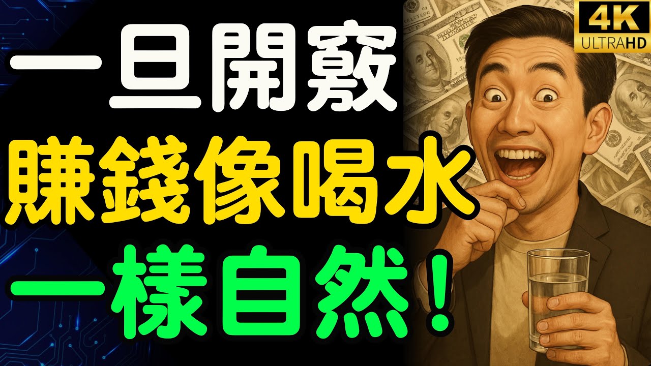 人一旦開竅，賺錢就會像喝水一樣容易！做好這3點，開竅就是一瞬間的事！【財之道】@財之道