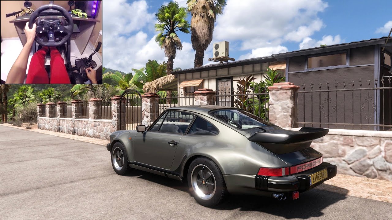 1982 Porsche 911 Turbo 3.3 - Forza Horizon 5 | Logitech g920 gameplay