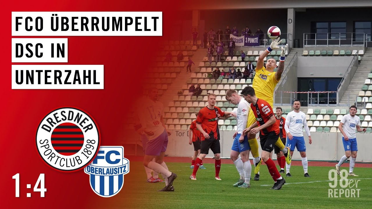 Dresdner SC - FC Oberlausitz Neugersdorf 1:4 (17.05.2025) - Spieltag-Report