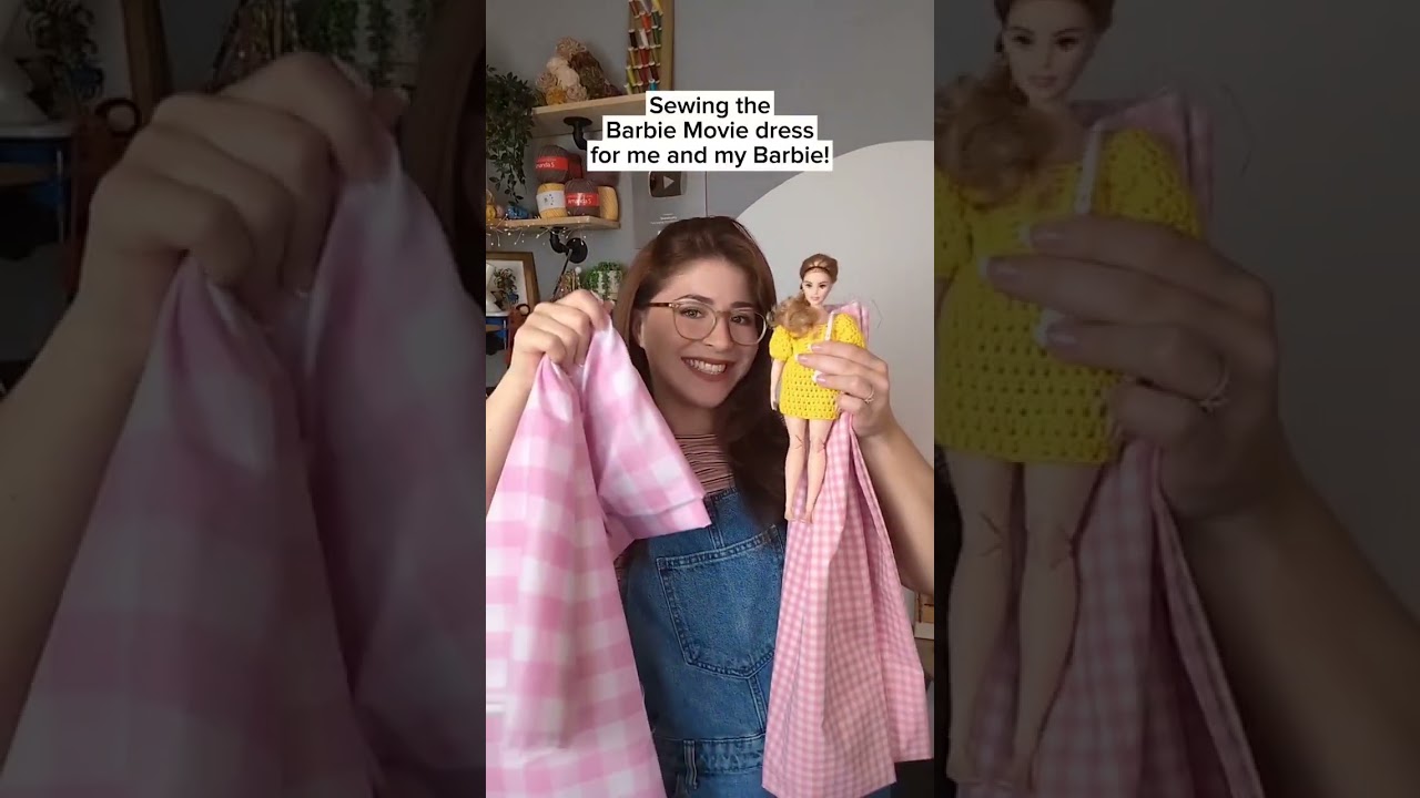 Learn to make the Barbie dress! #sewing #barbie #howto #diy