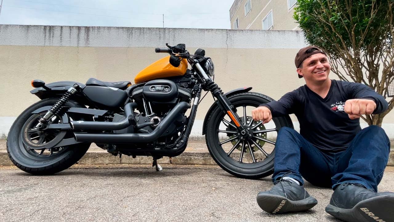 EM BUSCA DA MOTO PERFEITA HARLEY DAVIDSON IRON 883