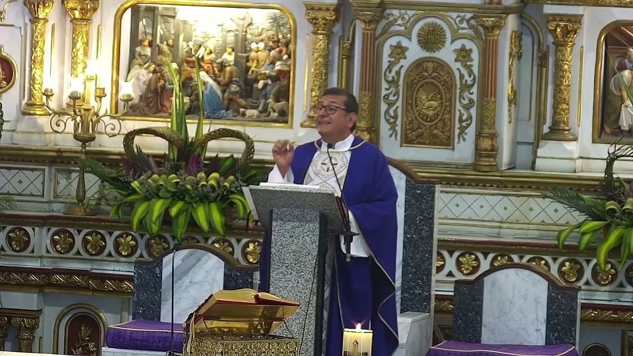 Eucaristía  miércoles 16 de abril de 2025  -  6:00 a.m  Basílica Señor de los Milagros de Buga
