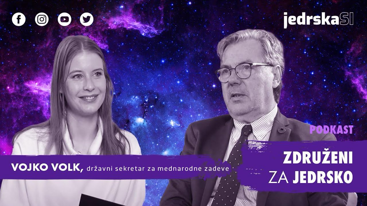Podkast #16: Združeni za jedrsko (Vojko Volk, državni sekretar za mednarodne zadeve)