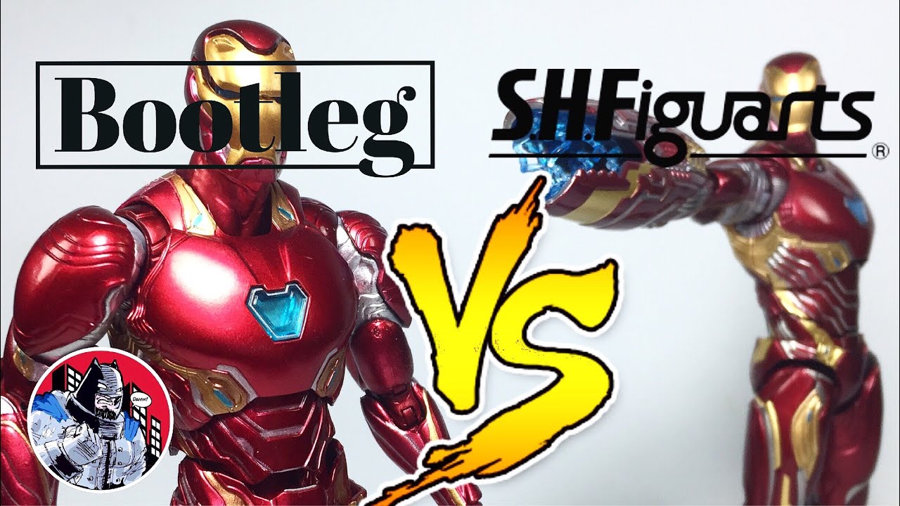 S.H.Figuarts | ORIGINAL vs. COPIA | Iron Man Mark 50 | Video en Español