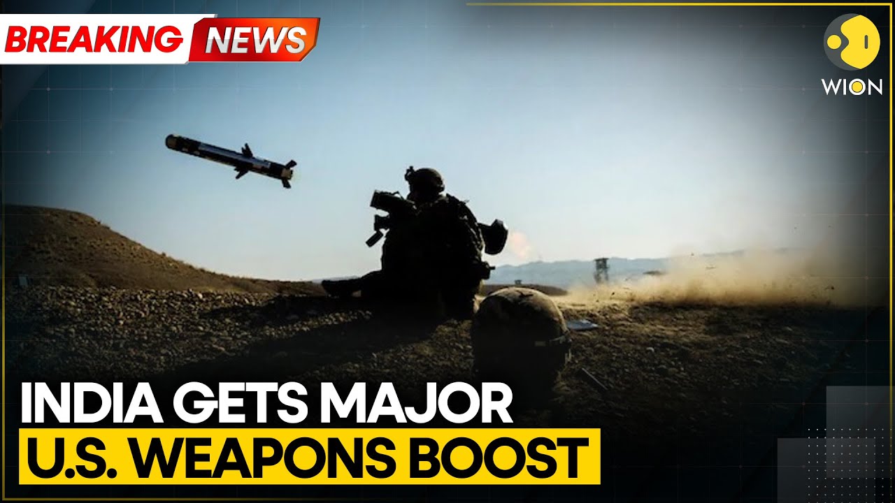 Breaking: US Approves $93 Million Arms Sale to India Including Javelin Missiles | WION