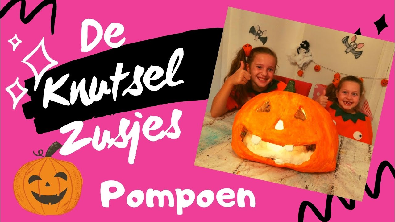 De Knutselzusjes maken een Pompoen