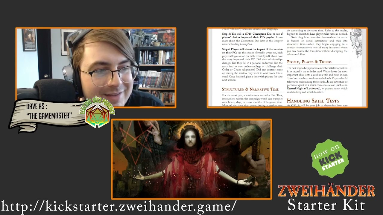 Zweihander RPG Gamemasters Secrets Starter Set ⚔️ By Daniel Fox & James Introcaso : On Kickstarter!
