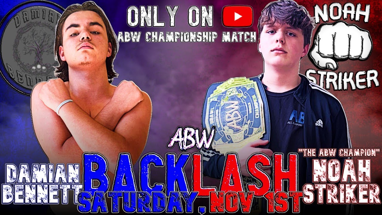 Noah Striker VS Damian Bennett for the ABW Championship | Backlash 2025