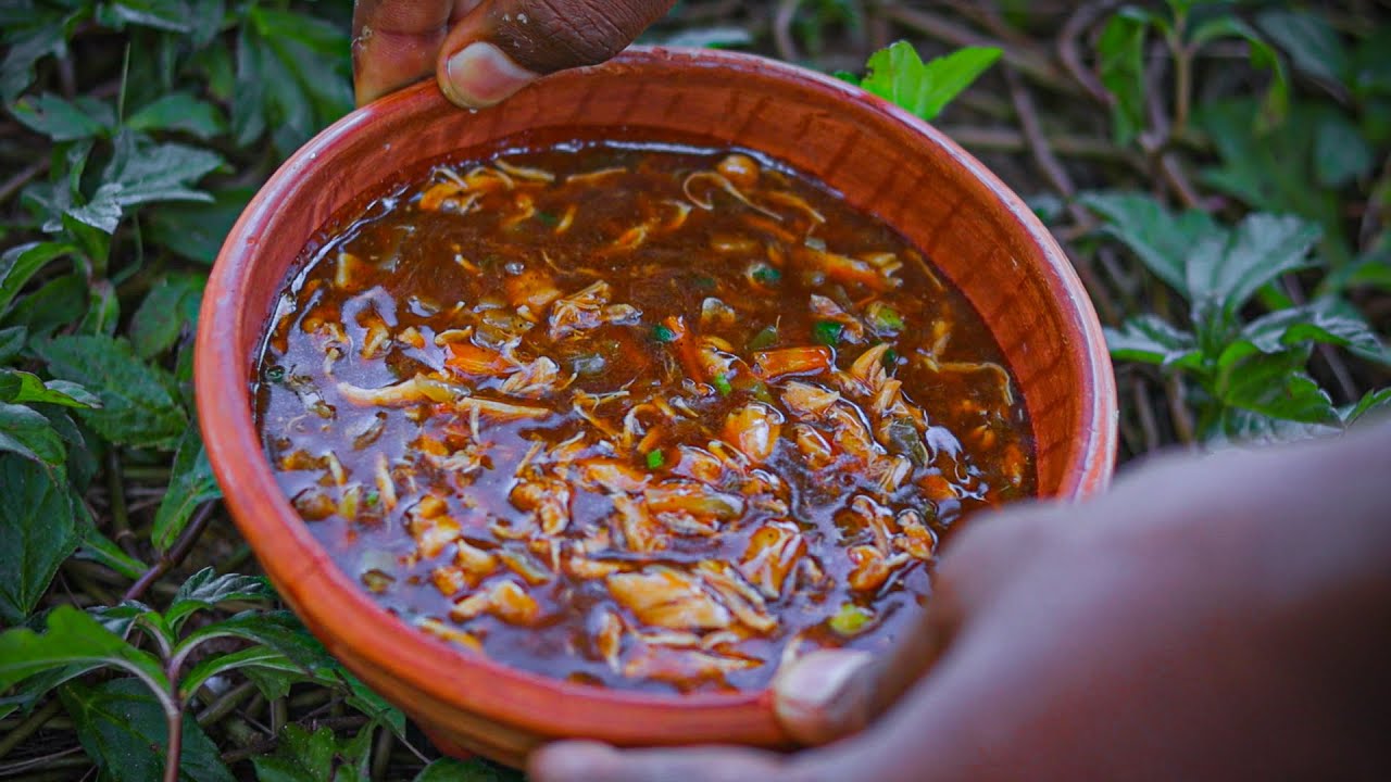 Chicken Soup | Simple & Easy Chicken Soup | Riverside Cooking | Outdoor Cooking | Uchil's kitchen