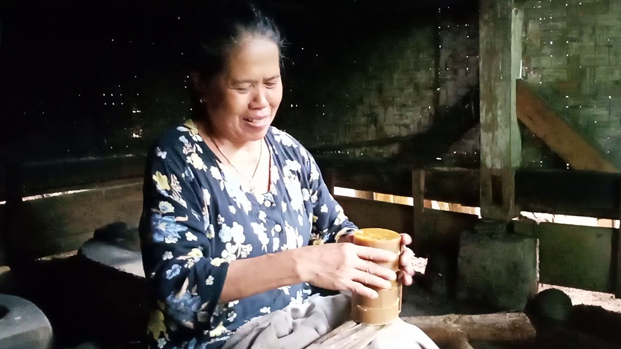 TUTORIAL PACKING GULA AREN DENGAN DAUN KELAPA KERING SUPAYA TAHAN LAMA