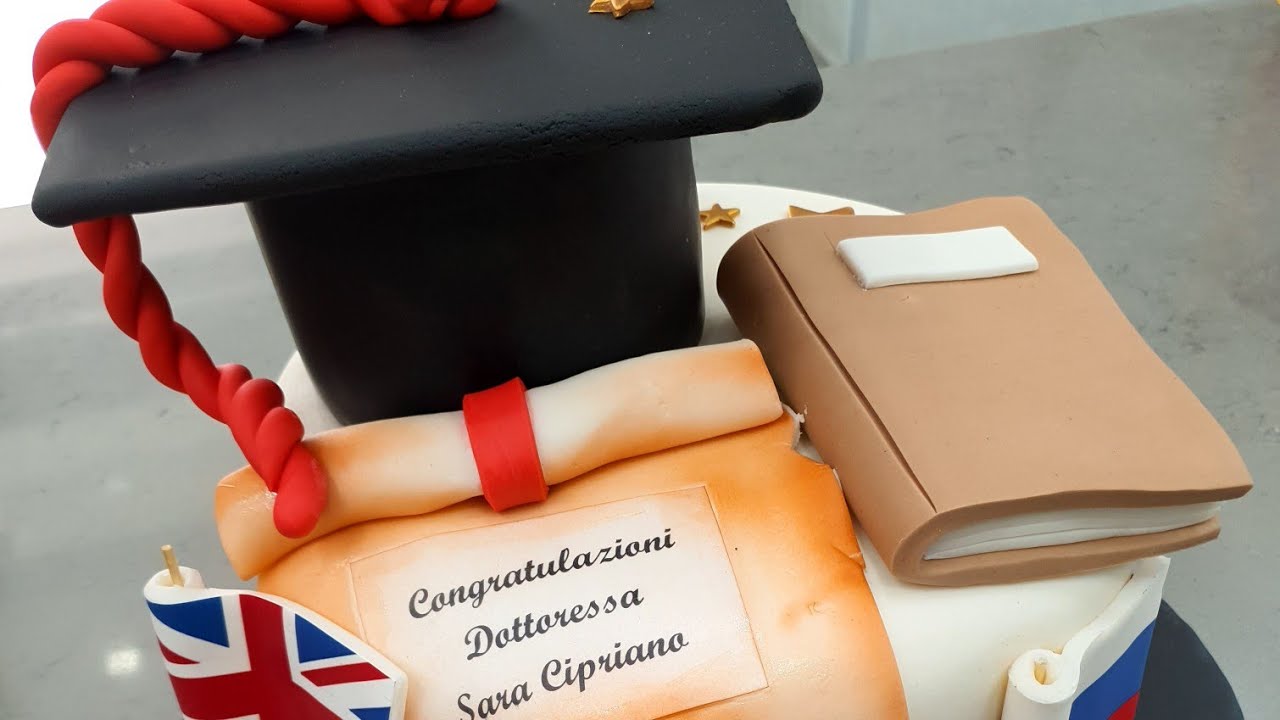 cappello di laurea | torta di laurea #tutorial #tutorialcappellolaurea