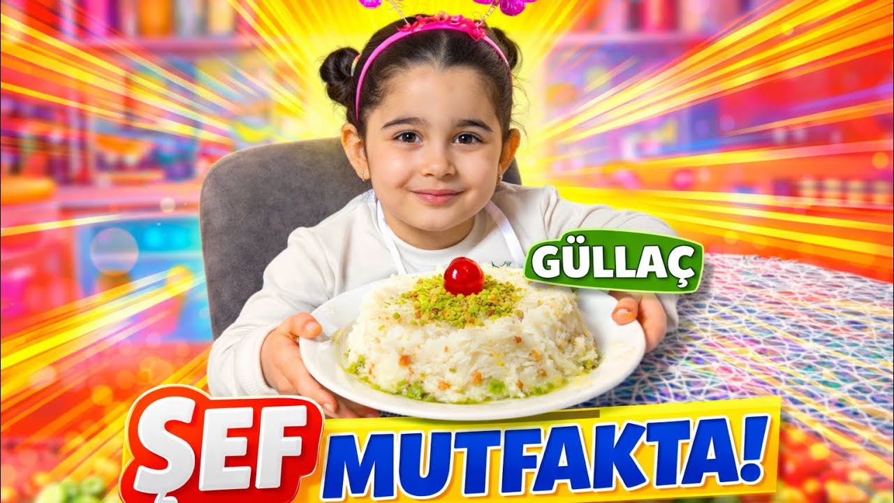 KÜÇÜK ŞEF MERYEM GÜLLAÇ YAPTI 👩‍🍳 